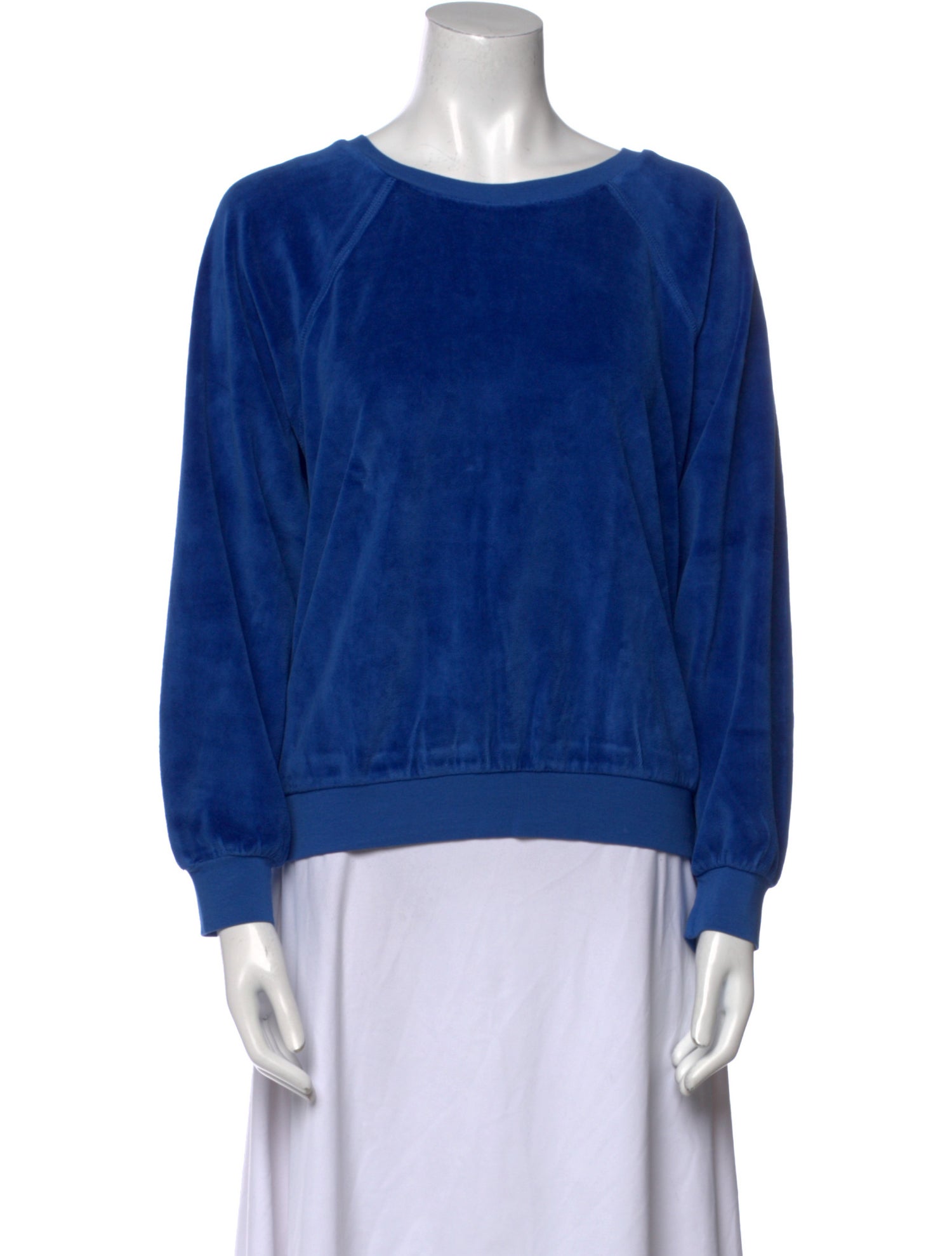 Suzie Kondi Bateau Neckline Long Sleeve Sweatshirt w/ Tags