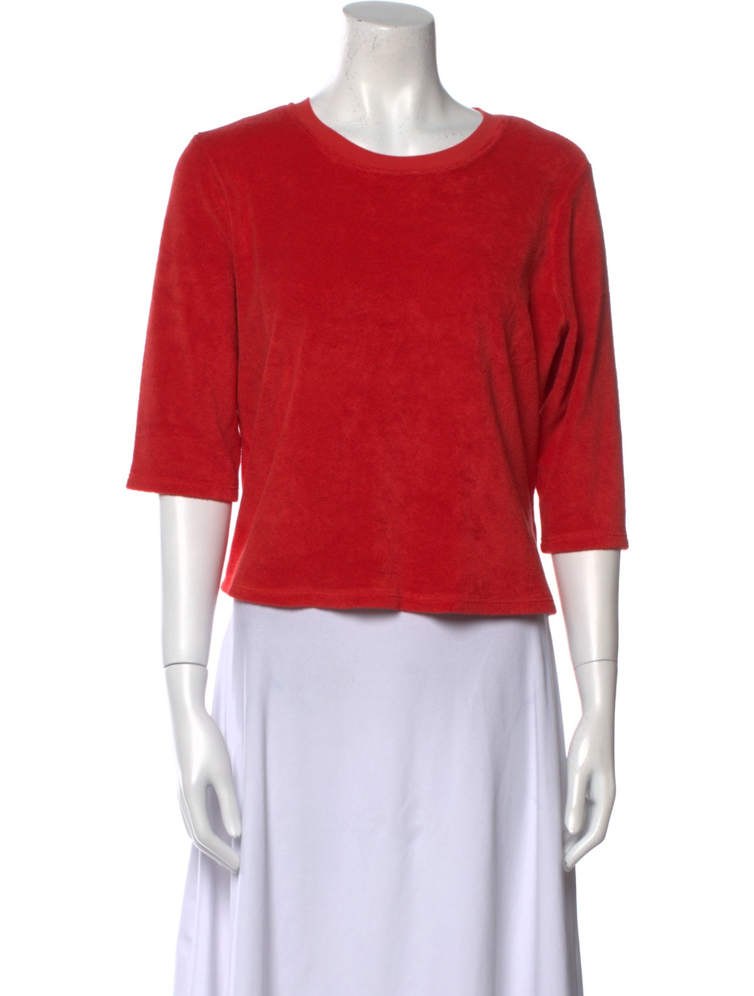 Suzie Kondi Crew Neck Three-Quarter Sleeve Top w/ Tags