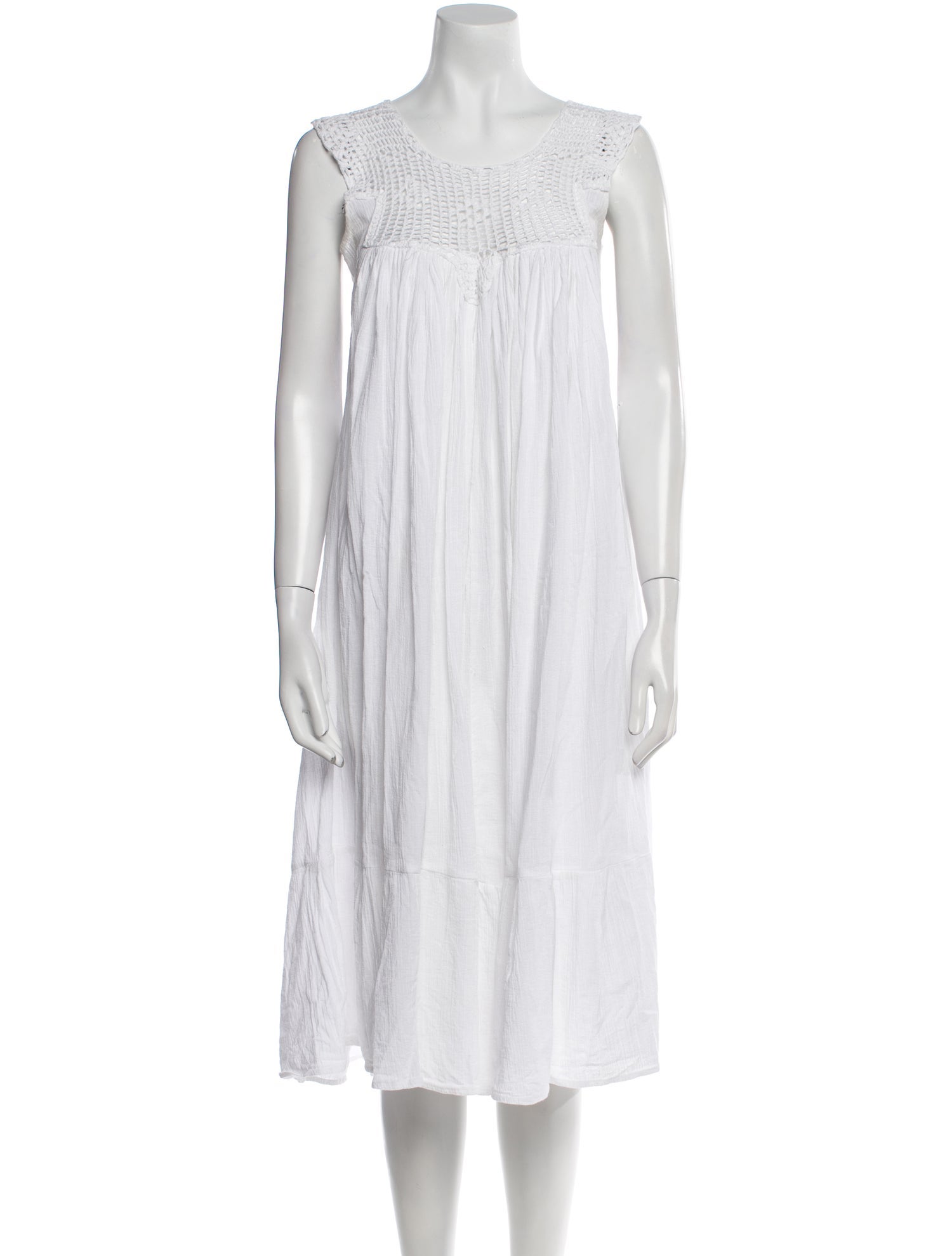 Suzie Kondi Scoop Neck Midi Length Dress