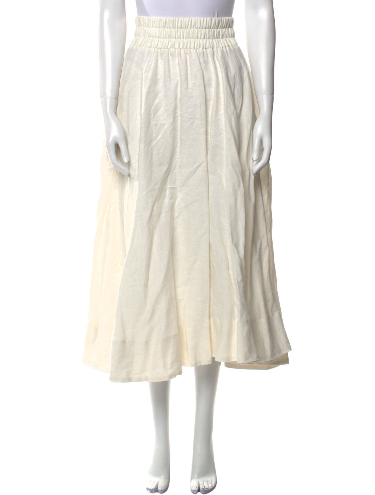 Suzie Kondi Linen Midi Length Skirt