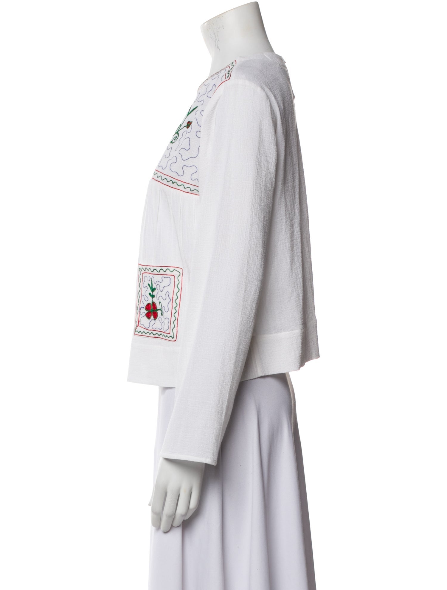 Suzie Kondi Graphic Print Crew Neck Top