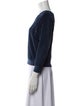 Suzie Kondi Bateau Neckline Long Sleeve Sweatshirt