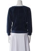Suzie Kondi Bateau Neckline Long Sleeve Sweatshirt
