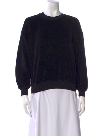 Suzie Kondi Crew Neck Three-Quarter Sleeve Sweatshirt