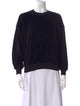 Suzie Kondi Crew Neck Three-Quarter Sleeve Sweatshirt