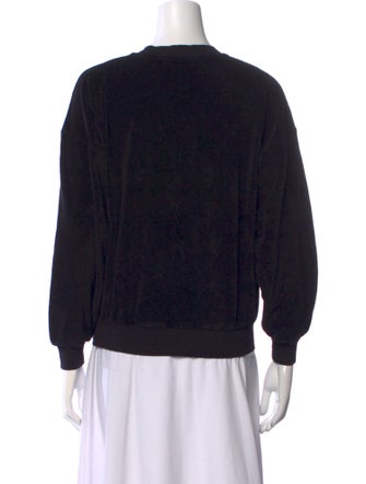 Suzie Kondi Crew Neck Three-Quarter Sleeve Sweatshirt