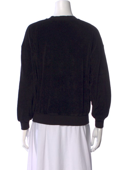 Suzie Kondi Crew Neck Three-Quarter Sleeve Sweatshirt