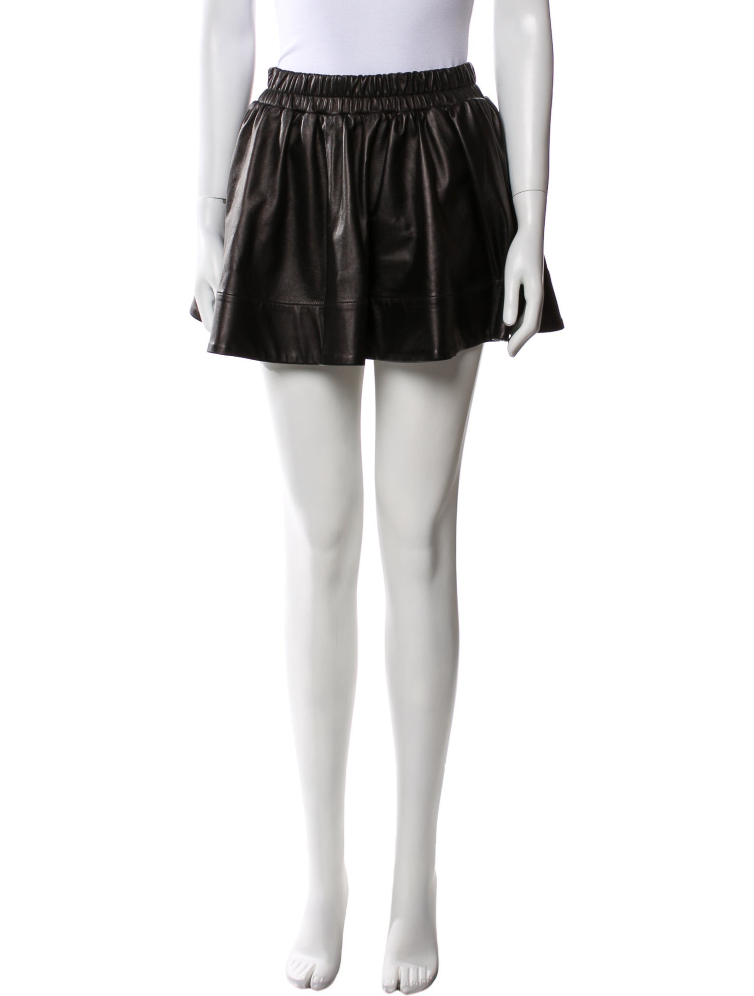 Suzie Kondi Ruffle Embellishment Mini Skirt