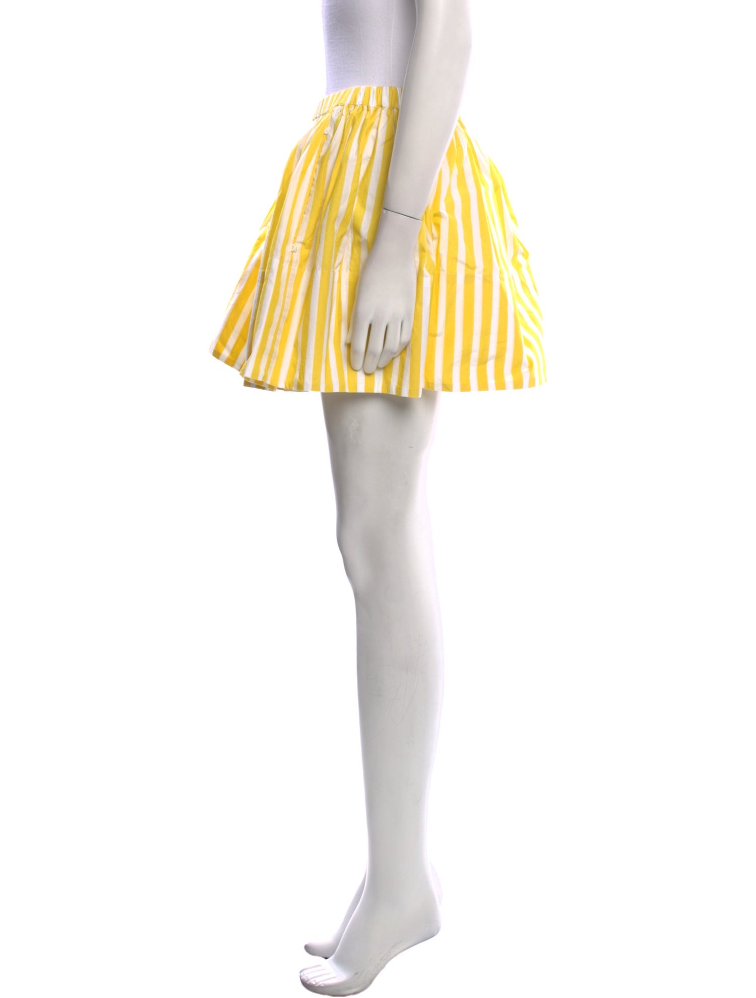 Suzie Kondi Striped Mini Skirt