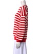 Suzie Kondi Striped Crew Neck Sweater