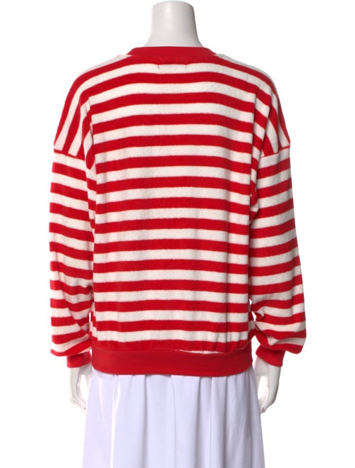 Suzie Kondi Striped Crew Neck Sweater