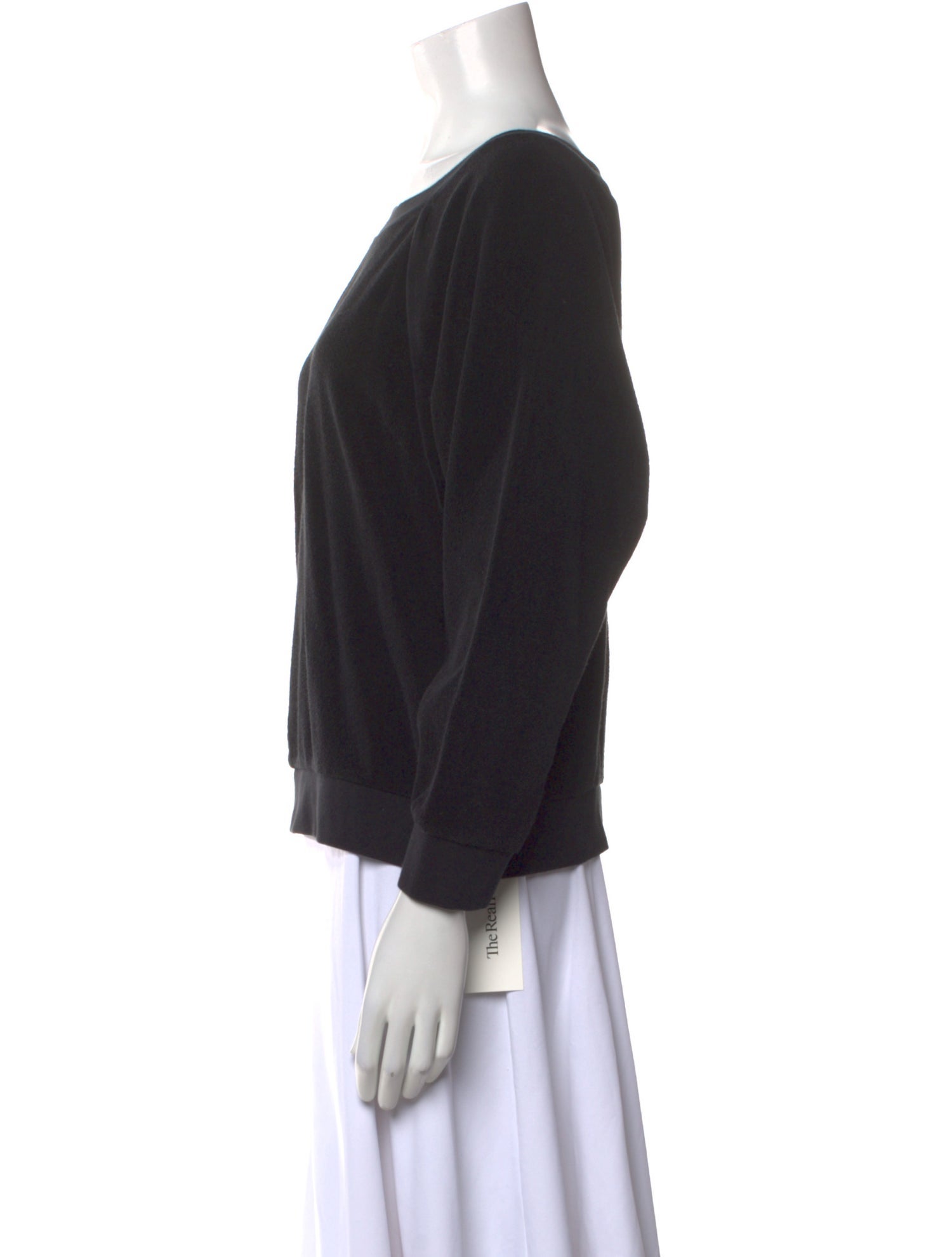 Suzie Kondi Scoop Neck Long Sleeve Sweatshirt