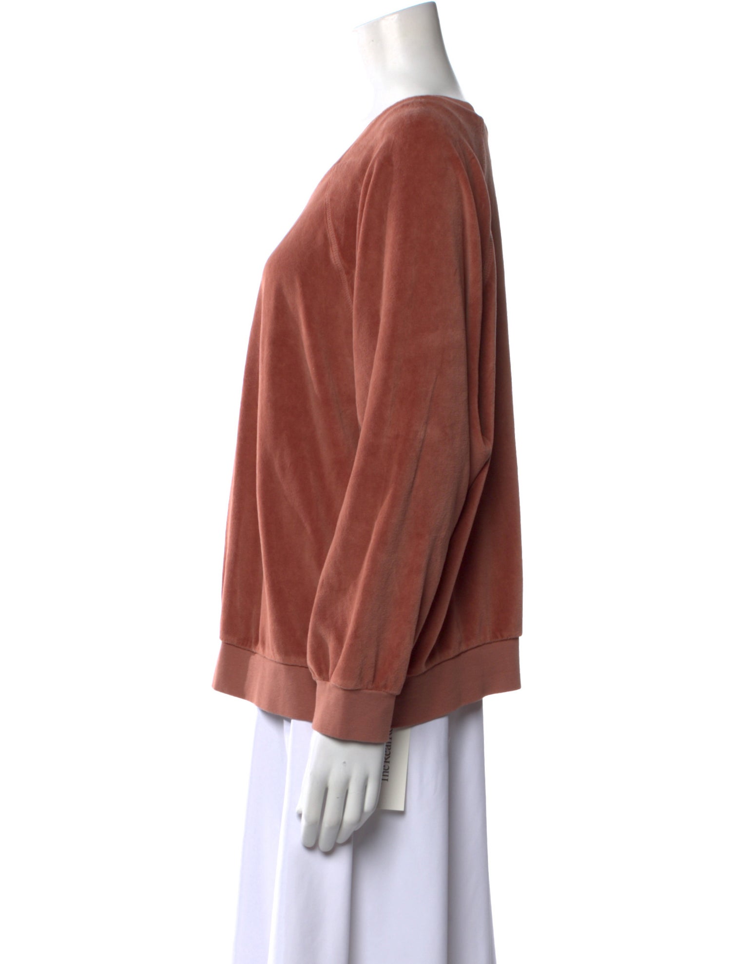 Suzie Kondi Scoop Neck Long Sleeve Sweatshirt