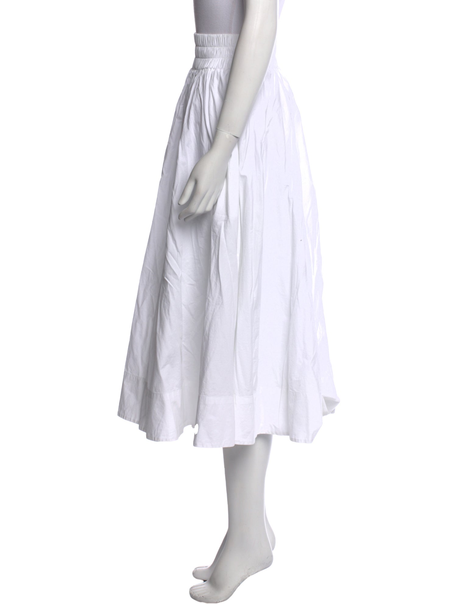 Suzie Kondi Ruffle Embellishment Midi Length Skirt