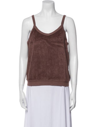 Suzie Kondi Scoop Neck Sleeveless Top