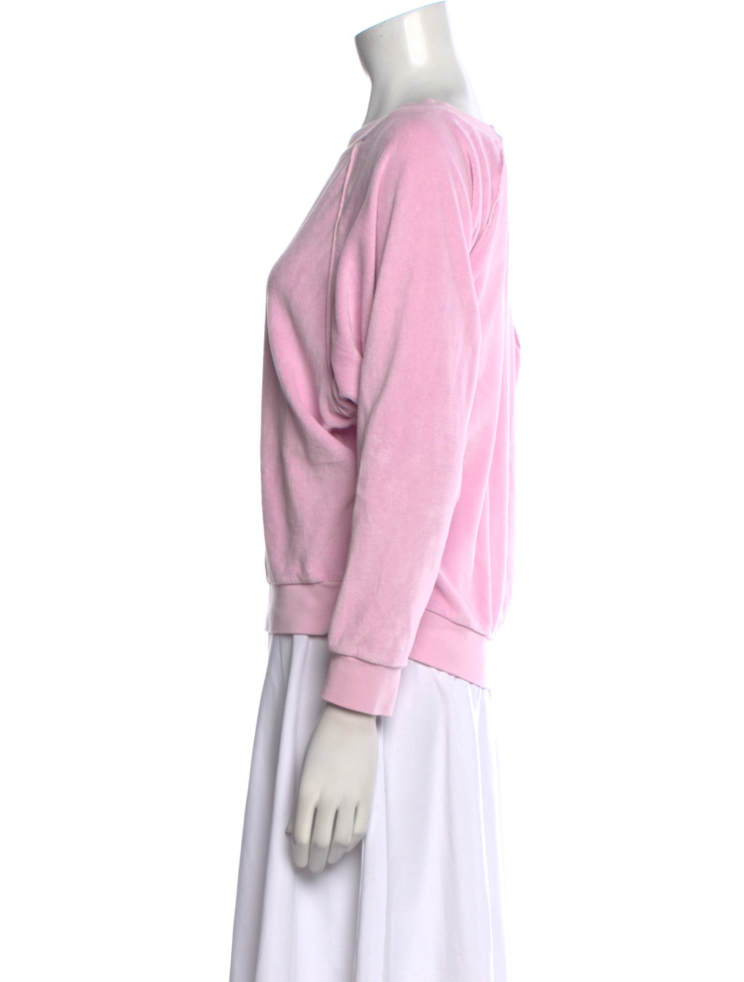 Suzie Kondi Bateau Neckline Three-Quarter Sleeve Sweatshirt