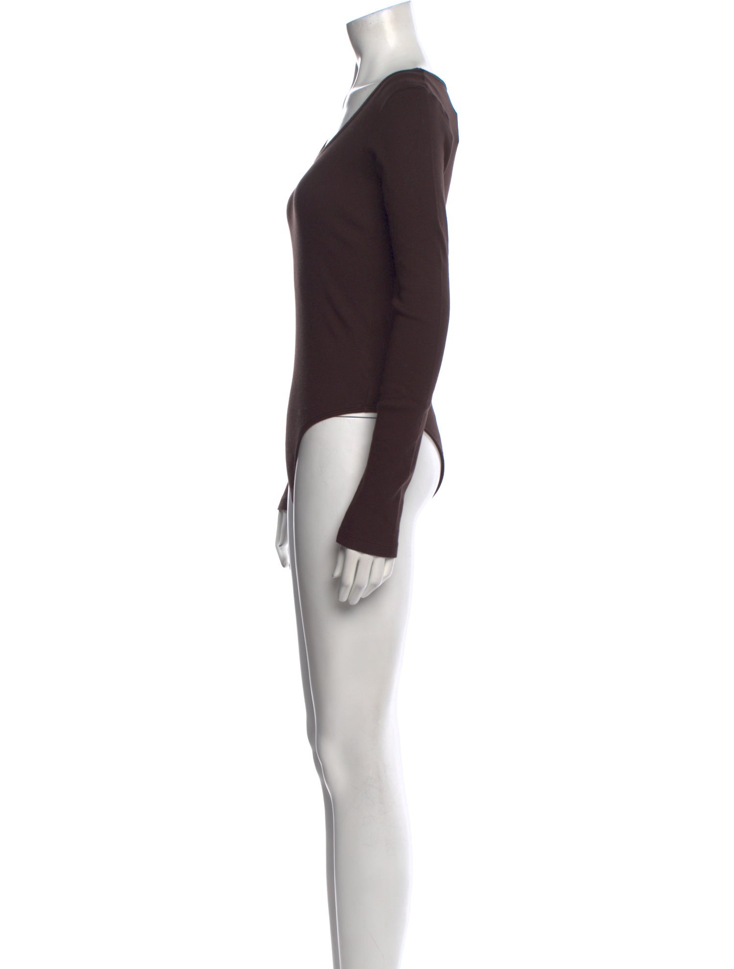 Suzie Kondi Scoop Neck Long Sleeve Bodysuit w/ Tags