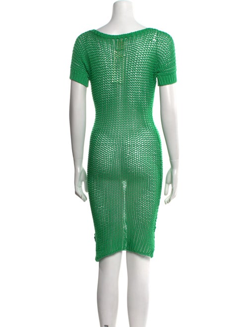 Suzie Kondi Bateau Neckline Knee-Length Dress