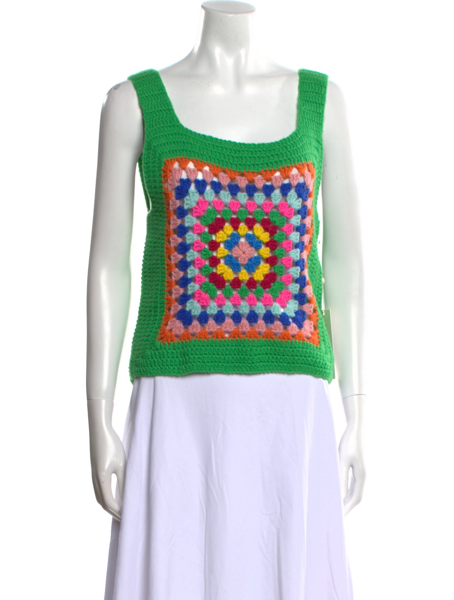 Suzie Kondi Cashmere Printed Top w/ Tags