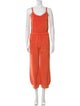 Suzie Kondi Terry Cloth Scoop Neck Jumpsuit