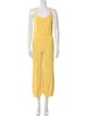 Suzie Kondi Terry Cloth Scoop Neck Jumpsuit