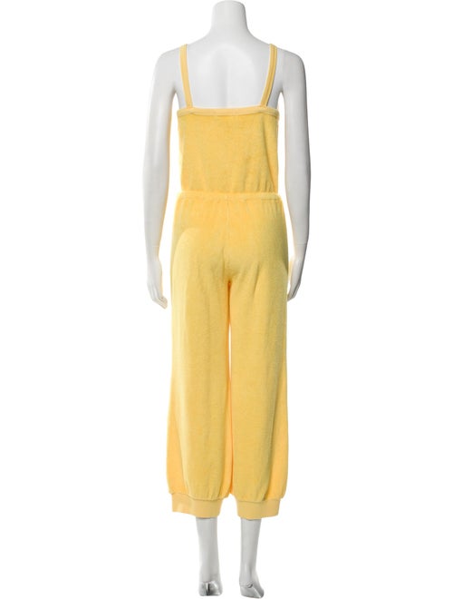 Suzie Kondi Terry Cloth Scoop Neck Jumpsuit