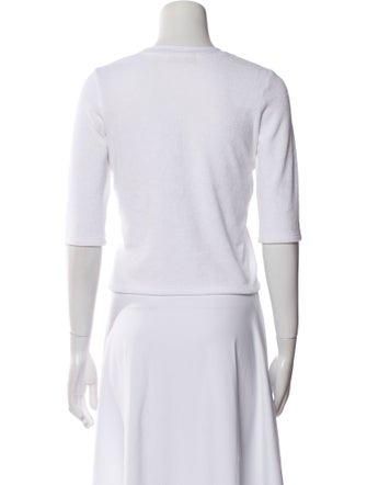 Suzie Kondi Terry Cloth Crew Neck T-Shirt