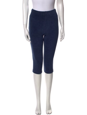 Suzie Kondi Terry Cloth Straight Leg Pants