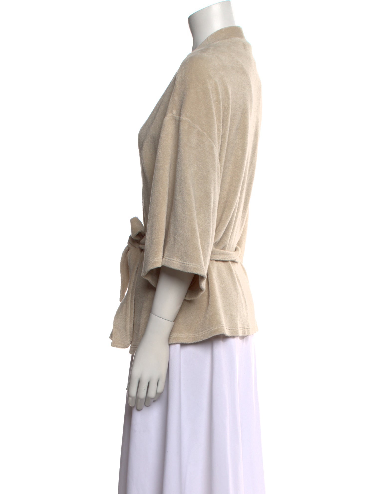 Suzie Kondi V-Neck Three-Quarter Sleeve Blouse