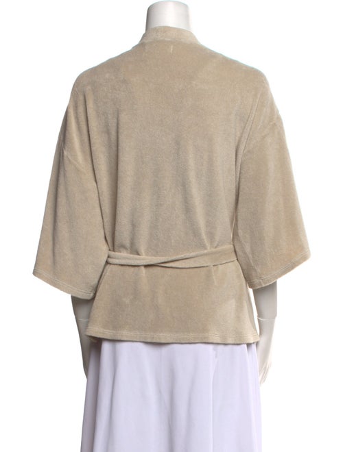 Suzie Kondi V-Neck Three-Quarter Sleeve Blouse