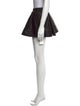 Suzie Kondi Lambskin Mini Skirt