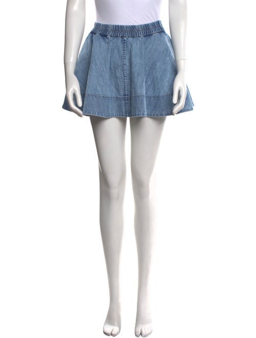 Suzie Kondi Ruffle Embellishment Mini Skirt