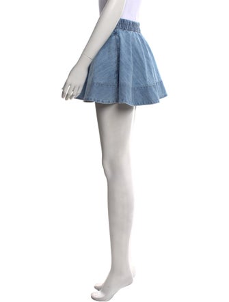 Suzie Kondi Ruffle Embellishment Mini Skirt