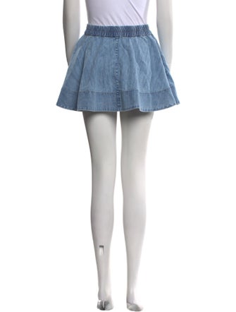 Suzie Kondi Ruffle Embellishment Mini Skirt