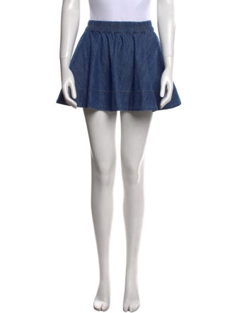 Suzie Kondi Ruffle Embellishment Mini Skirt