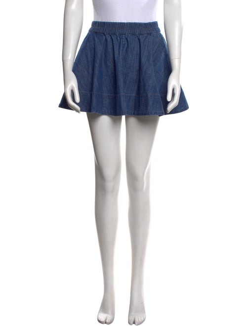 Suzie Kondi Ruffle Embellishment Mini Skirt