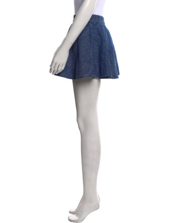 Suzie Kondi Ruffle Embellishment Mini Skirt