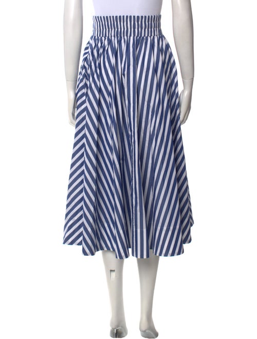 Suzie Kondi Striped Midi Length Skirt