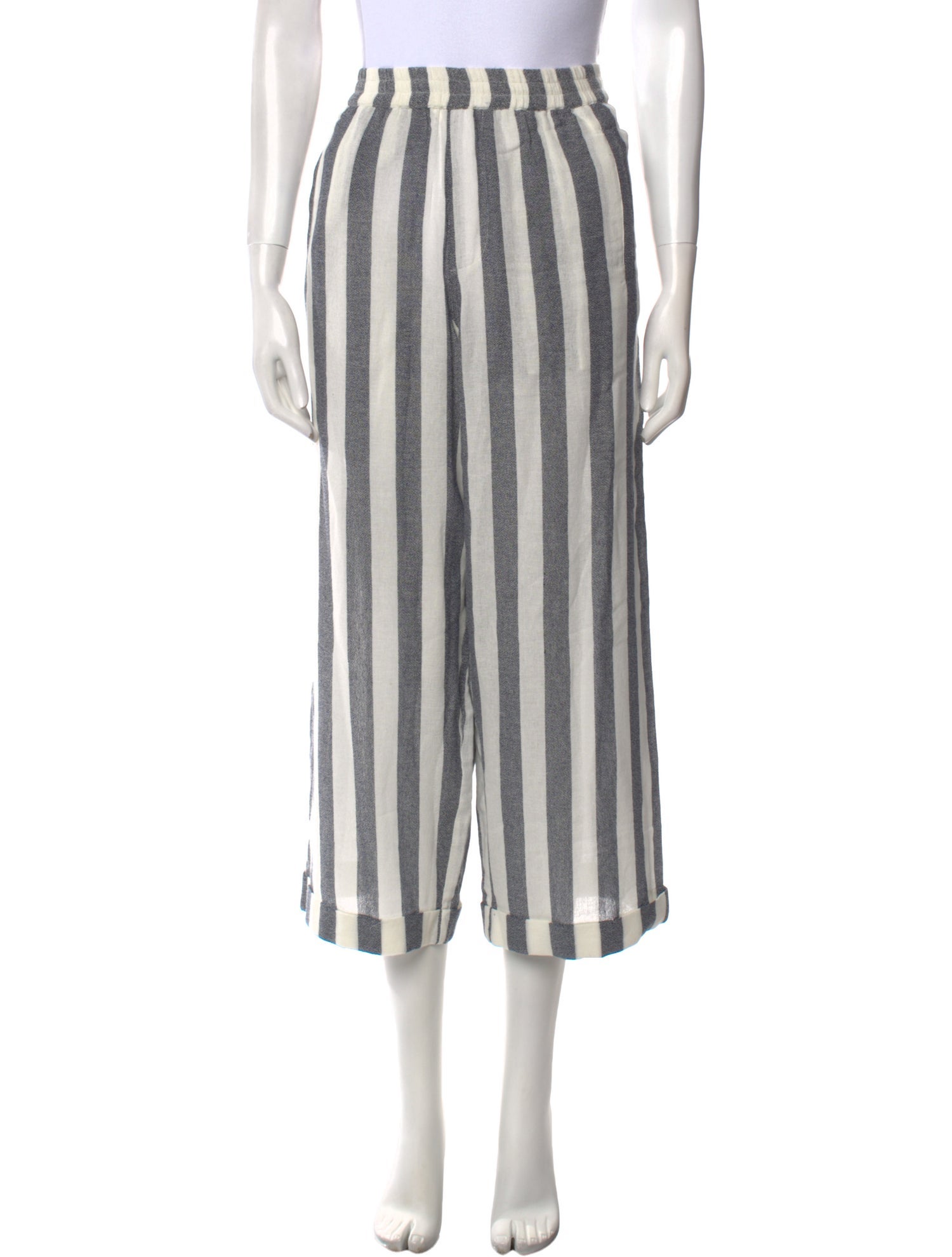 Suzie Kondi Striped Wide Leg Pants