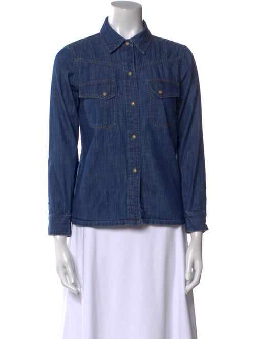 Suzie Kondi Three-Quarter Sleeve Button-Up Top