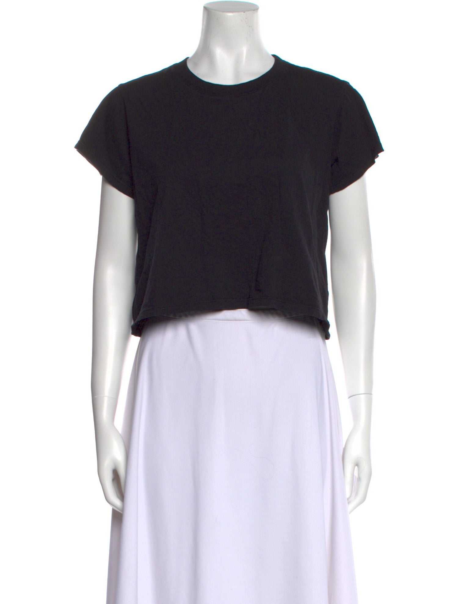 Suzie Kondi Crew Neck Short Sleeve Crop Top w/ Tags