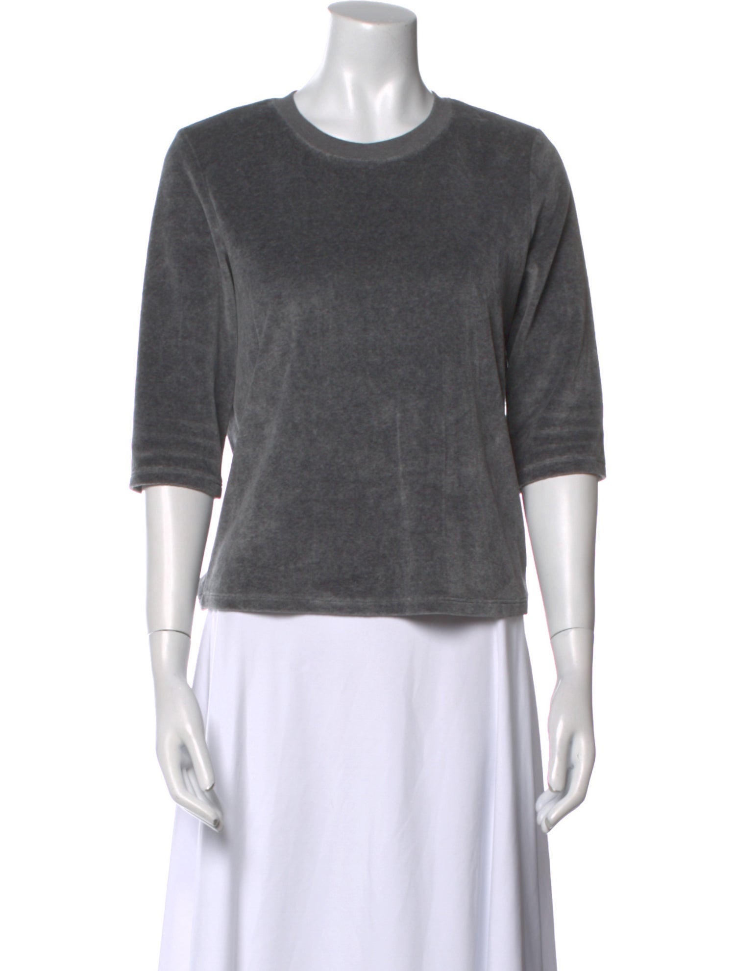 Suzie Kondi Crew Neck Three-Quarter Sleeve T-Shirt