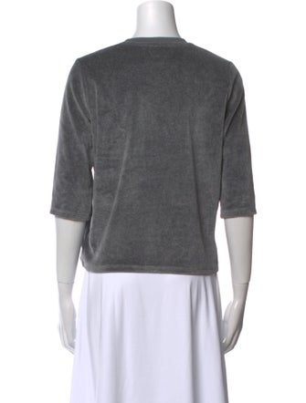 Suzie Kondi Crew Neck Three-Quarter Sleeve T-Shirt