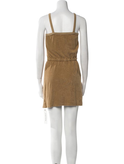 Suzie Kondi Scoop Neck Mini Dress