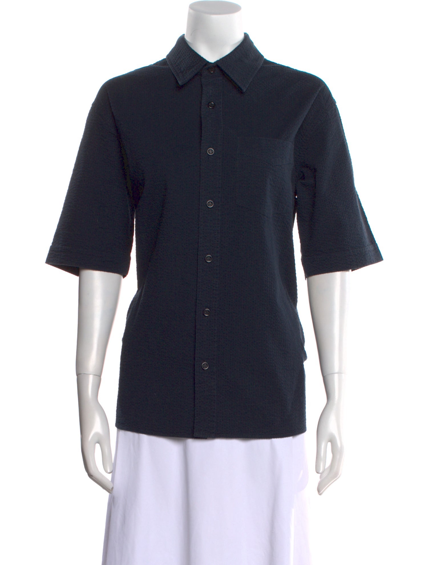 Suzie Kondi Short Sleeve Button-Up Top