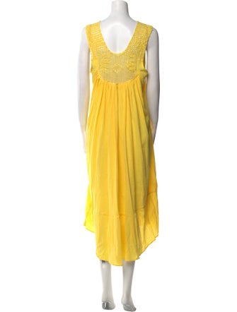 Suzie Kondi Crew Neck Long Dress