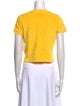 Suzie Kondi Crew Neck Short Sleeve Crop Top