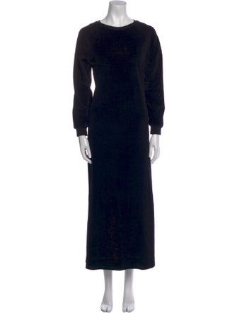 Suzie Kondi Crew Neck Long Dress