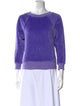 Suzie Kondi Bateau Neckline Long Sleeve Sweatshirt
