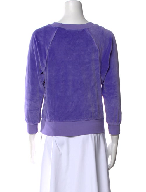 Suzie Kondi Bateau Neckline Long Sleeve Sweatshirt